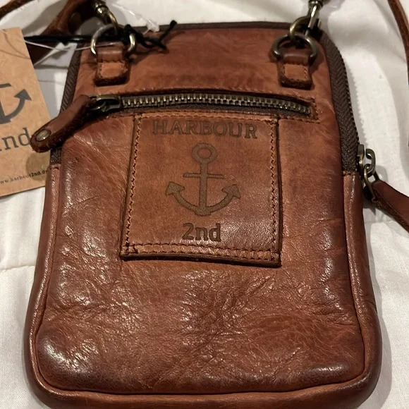 Harbour 2nd Mini Leather Crossbody Bag - Picture 2 of 10